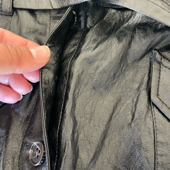 Rails Edem black faux leather midi skirt - Picture 9 of 14